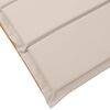 vidaXL Ξαπλώστρα 2 pcs Λευκό 184 x 55 x 64 εκ Μασίφ ξύλο ακακίας