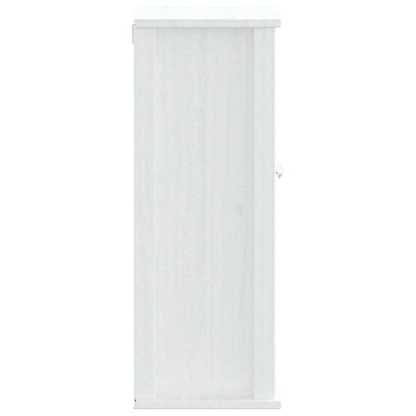 vidaXL Ντουλάπι Μπάνιου Επιτοίχιο BERG Λευκό 40x27x71,5 εκ Μασίφ Πεύκο