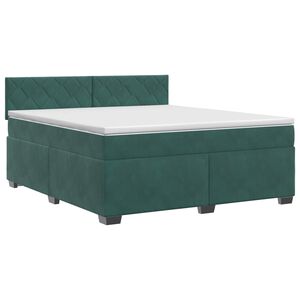 vidaXL &Kappa;&rho;&epsilon;&beta;ά&tau;&iota; box spring &mu;&epsilon; &sigma;&tau;&rho;ώ&mu;&alpha; &Sigma;&kappa;&omicron;ύ&rho;&omicron; &Pi;&rho;ά&sigma;&iota;&nu;&omicron; 160 x 200 cm