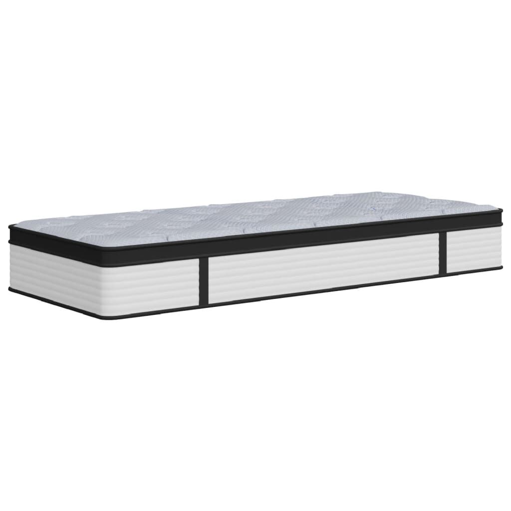vidaXL Στρώμα με Pocket Springs Μεσαία Σκληρότητα 70x200 εκ.