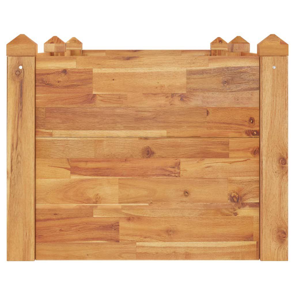 vidaXL Ζαρντινιέρα Υπερυψωμένη 160 x 60 x 44 εκ. Μασίφ Ξύλο Ακακίας