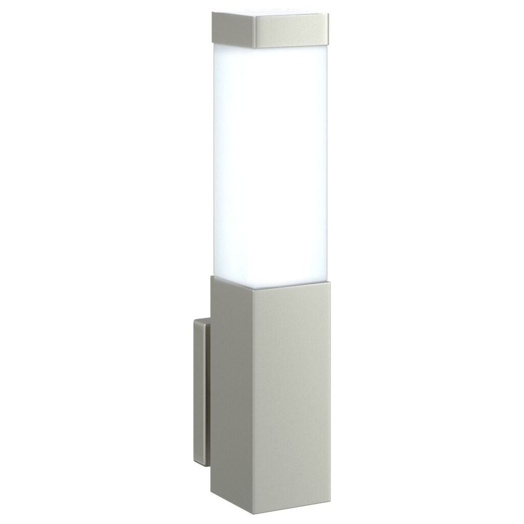 vidaXL Εξωτερικά Φωτιστικά Τοίχου 2 pcs Ασημί 10.5 x 6 x 35 εκ.