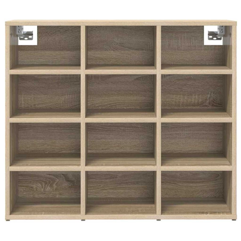 vidaXL Ντουλάπα Παπουτσιών με ράφι Sonoma Δρυς 77.5 x 30 x 67 εκ.