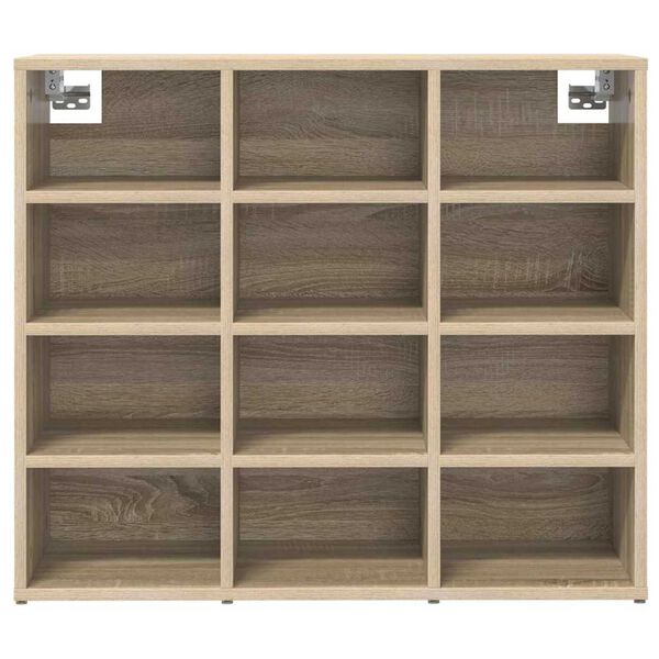 vidaXL Ντουλάπα Παπουτσιών με ράφι Sonoma Δρυς 77.5 x 30 x 67 εκ.