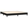 vidaXL &Kappa;&rho;&epsilon;&beta;ά&tau;&iota; Boxspring &mu;&epsilon; &Sigma;&tau;&rho;ώ&mu;&alpha; &Mu;&alpha;ύ&rho;&omicron; 200x200 &epsilon;&kappa;. &Upsilon;&phi;&alpha;&sigma;&mu;ά&tau;&iota;&nu;&omicron;