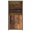 vidaXL Highboard &Pi;&alpha;&lambda;&iota;ό &Xi;ύ&lambda;&omicron; 62 x 36 x 121,5 &epsilon;&kappa; &Epsilon;&pi;&epsilon;&xi;&epsilon;&rho;&gamma;&alpha;&sigma;&mu;έ&nu;&omicron; &xi;ύ&lambda;&omicron;