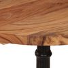 vidaXL Τραπέζι Bistro Ø60 x 76 εκ. Μασίφ Ξύλο Ακακίας