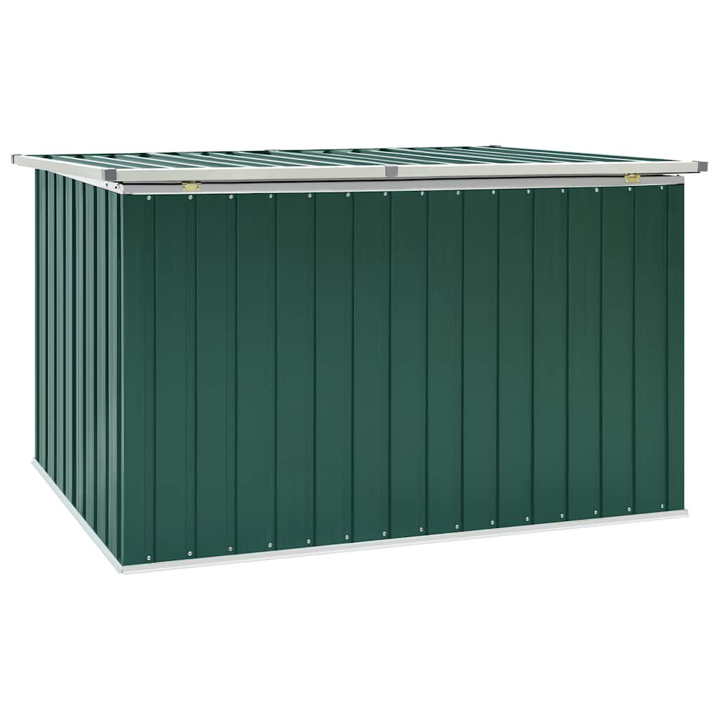 vidaXL Μπαούλο Αποθήκευσης Κήπου Πράσινο 171 x 99 x 93 εκ.
