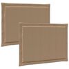 vidaXL &Mu;&alpha;&xi;&iota;&lambda;ά&rho;&iota;&alpha; &kappa;&alpha;&theta;&iota;&sigma;&mu;ά&tau;&omega;&nu; 2 pcs &Pi;&omicron;&lambda;&upsilon;&epsilon;&sigma;&tau;έ&rho;&alpha;&sigmaf; Taupe 47 x 36 x 2 &epsilon;&kappa;.