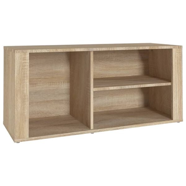 vidaXL Παπουτσοθήκη Sonoma Δρυς 100x35x45 εκ. από Επεξεργασμένο Ξύλο
