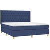 vidaXL &Kappa;&rho;&epsilon;&beta;ά&tau;&iota; Boxspring &mu;&epsilon; &Sigma;&tau;&rho;ώ&mu;&alpha; & LED &Mu;&pi;&lambda;&epsilon; 160x200 &epsilon;&kappa;. &Upsilon;&phi;&alpha;&sigma;&mu;ά&tau;&iota;&nu;&omicron;