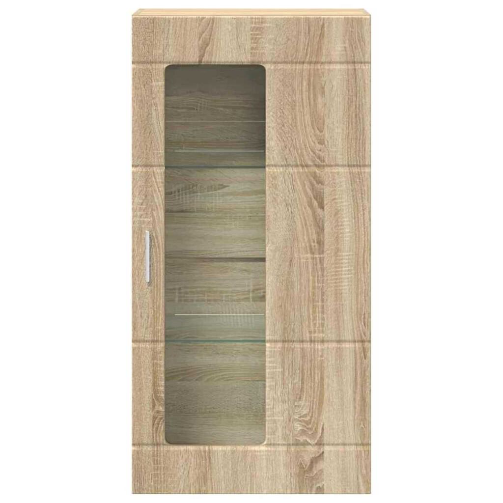 vidaXL Ντουλάπα τοίχου Sonoma Δρυς 55 x 29 x 100 εκ Επεξεργασμένο ξύλο