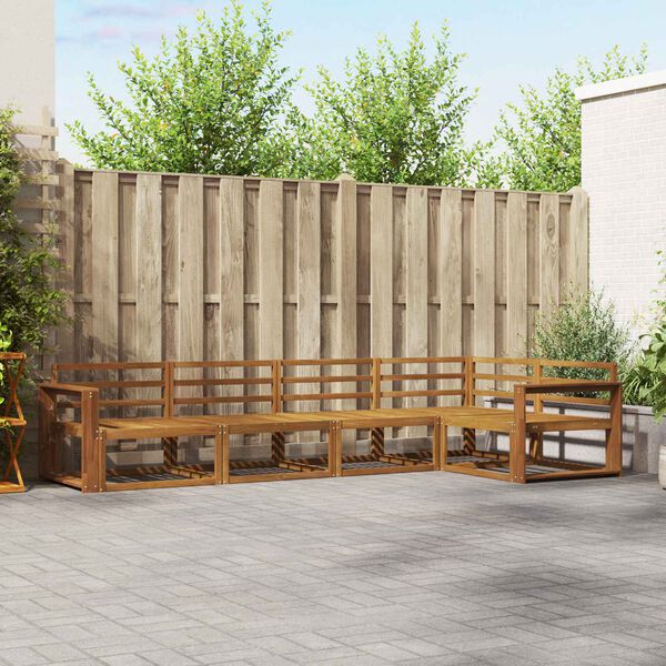 vidaXL &Sigma;&epsilon;&iota;&rho;ά &Kappa;&alpha;&nu;&alpha;&pi;έ &Epsilon;&xi;&omega;&tau;&epsilon;&rho;&iota;&kappa;&omicron;ύ 5 pcs &Phi;&upsilon;&sigma;&iota;&kappa;ό &Sigma;&tau;&epsilon;&rho;&epsilon;ό &Xi;ύ&lambda;&omicron; &Alpha;&kappa;&alpha;&kappa;ί&alpha;&sigmaf;