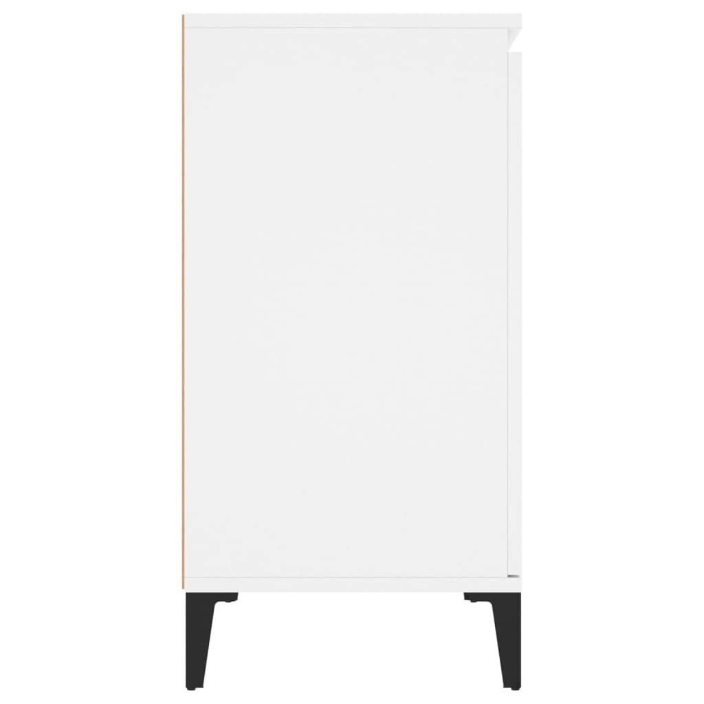 vidaXL Μπουφές Λευκός 104 x 35 x 70 εκ. από Επεξεργασμένο Ξύλο