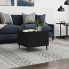 vidaXL Τραπεζάκι Σαλονιού Μαύρο 50x50x40 εκ. από Επεξεργασμένο Ξύλο