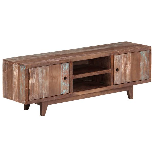 vidaXL Έπιπλο Τηλεόρασης Vintage 118 x 30 x 40 εκ. Μασίφ Ξύλο Ακακίας