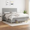 vidaXL &Kappa;&rho;&epsilon;&beta;ά&tau;&iota; Boxspring &mu;&epsilon; &Sigma;&tau;&rho;ώ&mu;&alpha; &Alpha;&nu;. &Pi;&rho;ά&sigma;&iota;&nu;&omicron; 160x200&epsilon;&kappa; &Upsilon;&phi;&alpha;&sigma;&mu;ά&tau;&iota;&nu;&omicron;