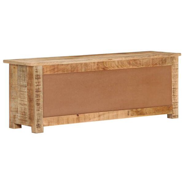 vidaXL Έπιπλο Τηλεόρασης 110 x 30 x 40 εκ. από Ακατέργαστο Ξύλο Μάνγκο