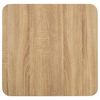 vidaXL Τραπέζι Bistro Ανοιχτό Καφέ 50 x 50 εκ. από MDF