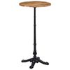 vidaXL Πόδι Τραπεζιού Bistro Μαύρο 52x52x108 εκ. από Χυτοσίδηρο