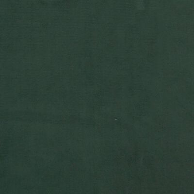 vidaXL Κεφαλάρι Κρεβατιού Σκούρο Πράσινο 80x7x78/88 εκ. Βελούδινο