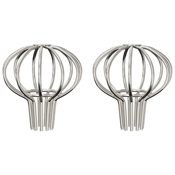 vidaXL &Phi;ύ&lambda;&lambda;&omicron; &Pi;&rho;&omicron;&sigma;&tau;&alpha;&sigma;ί&alpha;&sigmaf; &Gamma;&alpha;&mu;&mu;ά&tau;&omega;&nu; 2 pcs &Alpha;&sigma;&eta;&mu;ί 50 mm &Alpha;&nu;&omicron;&xi;&epsilon;ί&delta;&omega;&tau;&omicron; &alpha;&tau;&sigma;ά&lambda;&iota;