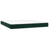 vidaXL &Kappa;&rho;&epsilon;&beta;ά&tau;&iota; Boxspring &mu;&epsilon; &Sigma;&tau;&rho;ώ&mu;&alpha; &Sigma;&kappa;&omicron;ύ&rho;&omicron; &Pi;&rho;ά&sigma;&iota;&nu;&omicron; 160x200&epsilon;&kappa;. &Beta;&epsilon;&lambda;&omicron;ύ&delta;&iota;&nu;&omicron;