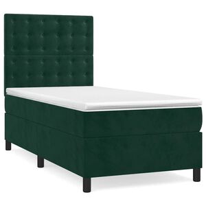 vidaXL &Kappa;&rho;&epsilon;&beta;ά&tau;&iota; Boxspring &mu;&epsilon; &Sigma;&tau;&rho;ώ&mu;&alpha; &Sigma;&kappa;&omicron;ύ&rho;&omicron; &Pi;&rho;ά&sigma;&iota;&nu;&omicron; 80x200 &epsilon;&kappa;. &Beta;&epsilon;&lambda;&omicron;ύ&delta;&iota;&nu;&omicron;