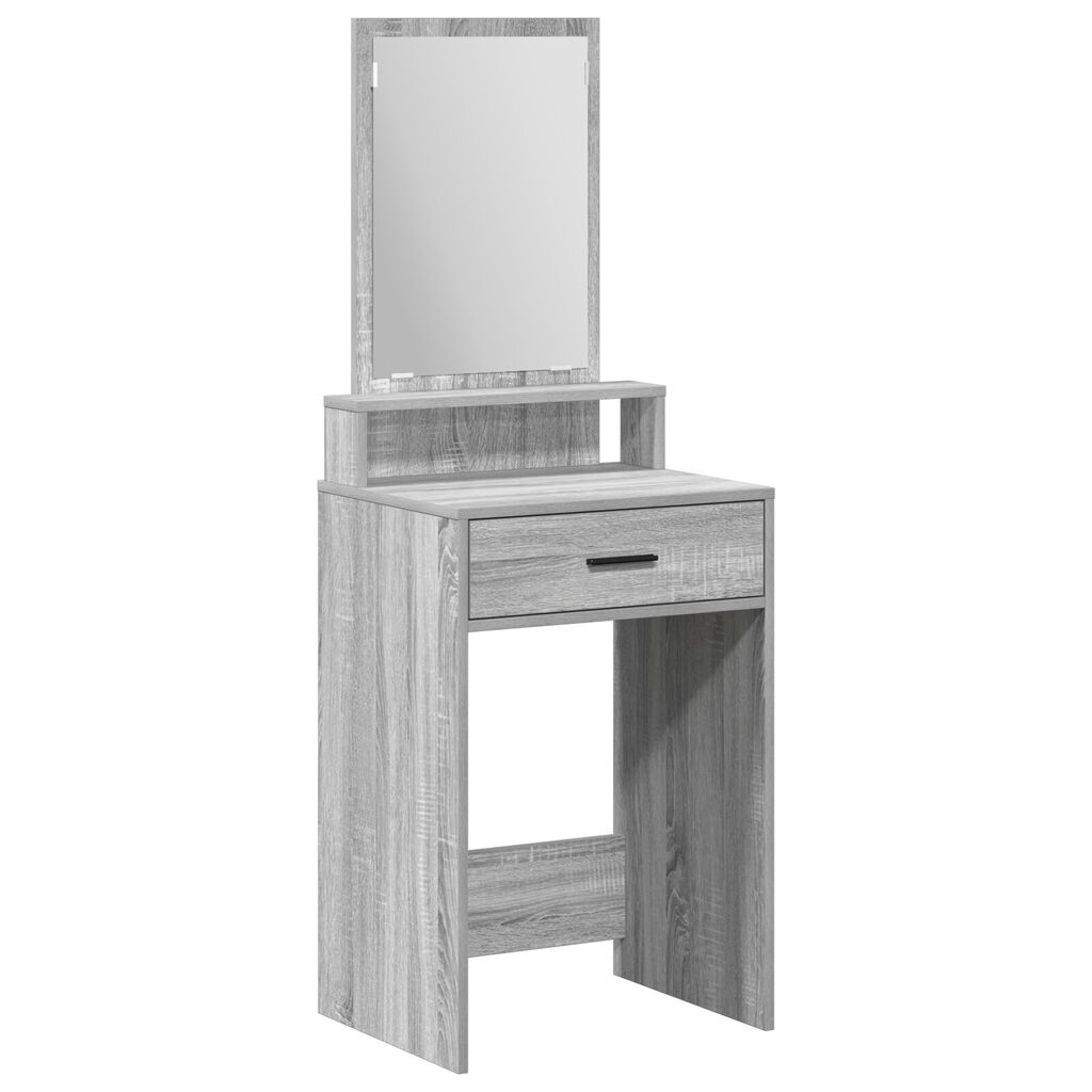 vidaXL Τουαλέτα με Συρτάρια Γκρι Σονομά 50x41x140 εκ.