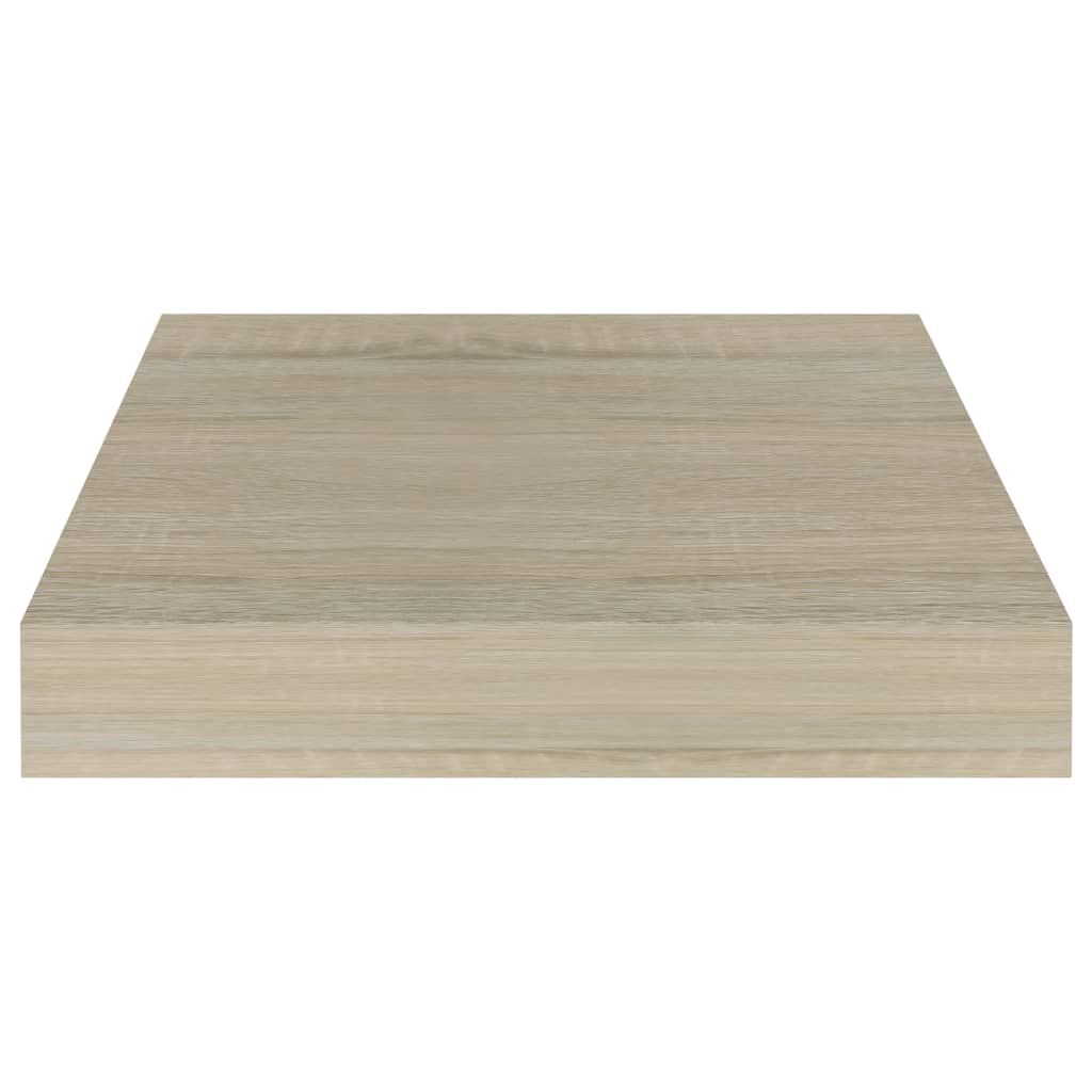 vidaXL Ράφι Τοίχου Χρώμα Δρυός 23x23,5x3,8 εκ. MDF