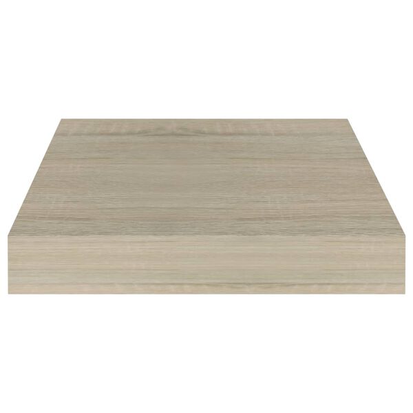 vidaXL Ράφι Τοίχου Χρώμα Δρυός 23x23,5x3,8 εκ. MDF