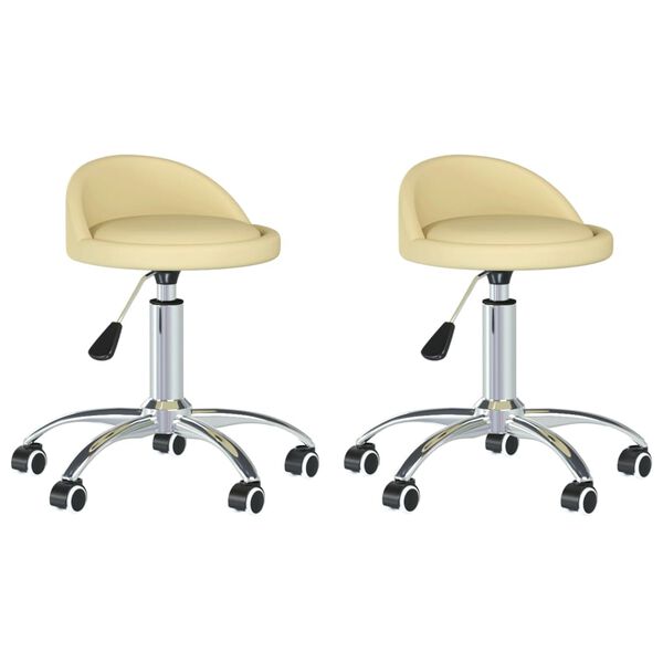 vidaXL &Kappa;&alpha;&rho;έ&kappa;&lambda;&epsilon;&sigmaf; &Tau;&rho;&alpha;&pi;&epsilon;&zeta;&alpha;&rho;ί&alpha;&sigmaf; &Pi;&epsilon;&rho;&iota;&sigma;&tau;&rho;&epsilon;&phi;ό&mu;&epsilon;&nu;&epsilon;&sigmaf; 2 &tau;&epsilon;&mu;. &Kappa;&rho;&epsilon;&mu; &Delta;&epsilon;&rho;&mu;&alpha;&tau;ί&nu;&eta;