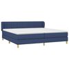 vidaXL &Kappa;&rho;&epsilon;&beta;ά&tau;&iota; Boxspring &mu;&epsilon; &Sigma;&tau;&rho;ώ&mu;&alpha; &Mu;&pi;&lambda;&epsilon; 200x200 &epsilon;&kappa;. &Upsilon;&phi;&alpha;&sigma;&mu;ά&tau;&iota;&nu;&omicron;