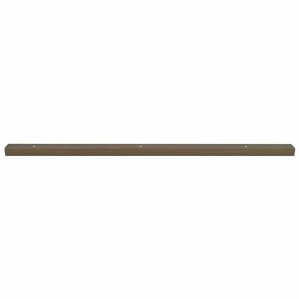 vidaXL Προστατευτικά ακμών σκάλας 10 pcs Καφέ 67 cm Αλουμίνιο