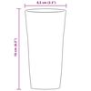vidaXL Ποτήρια 6 Τεμ. 475 ml
