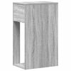 vidaXL Βάση πύργου υπολογιστή με συρτάρι Γκρι Sonoma 30x44x74 εκ.