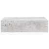 vidaXL Ράφια Τοίχου Συρτάρια 2 τεμ. Γκρι Σκυρ. 40x23,5x10 εκ από MDF