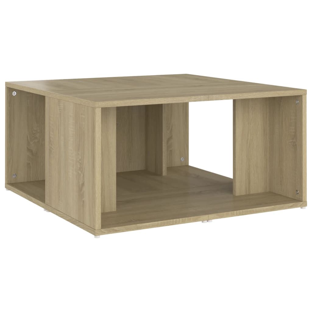 vidaXL Τραπεζάκια Σαλονιού 4 τεμ. Sonoma Δρυς 33x33x33 εκ. Επεξ. Ξύλο