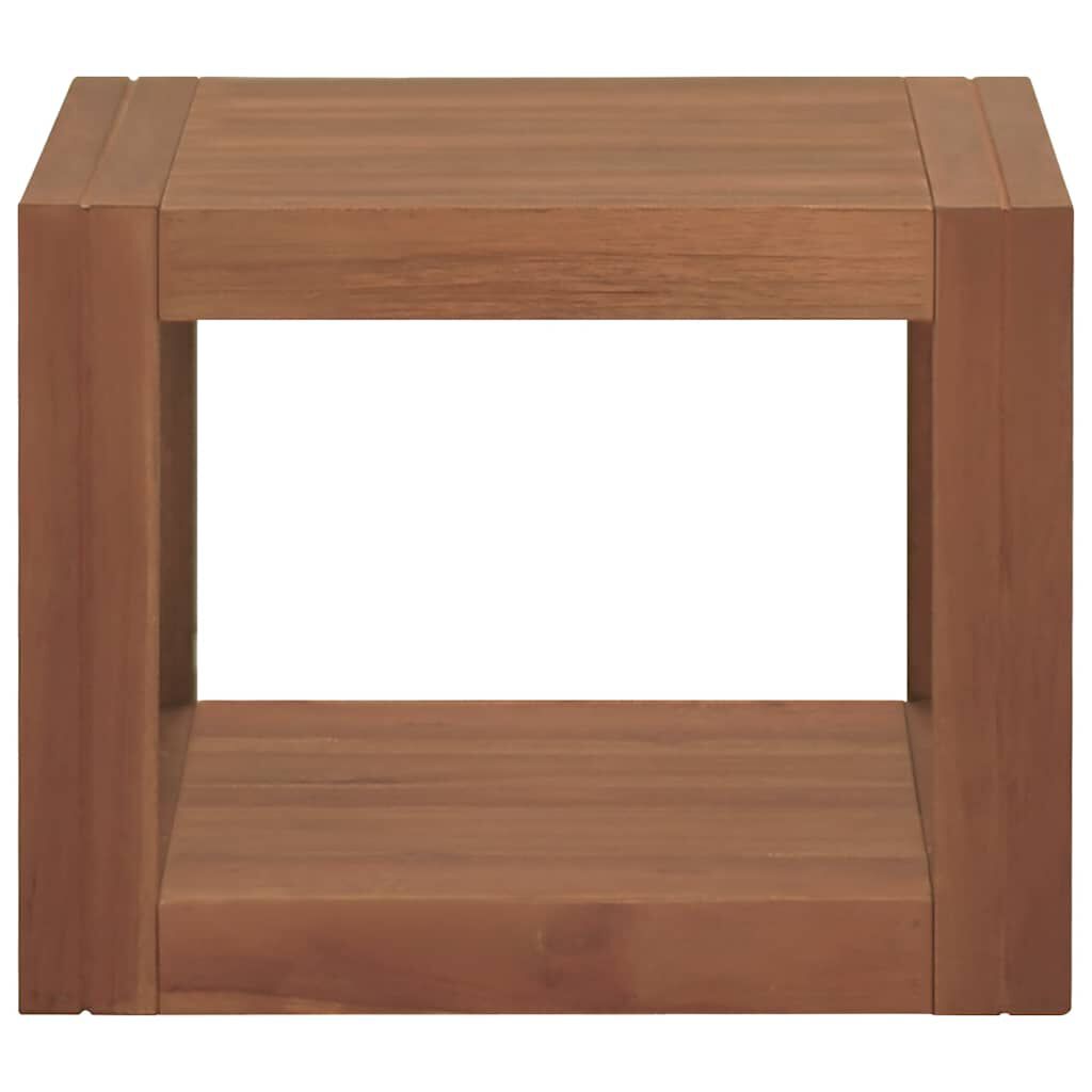 vidaXL Έπιπλο Μπάνιου Επιτοίχιο 45 x 45 x 35 εκ. από Μασίφ Ξύλο Teak