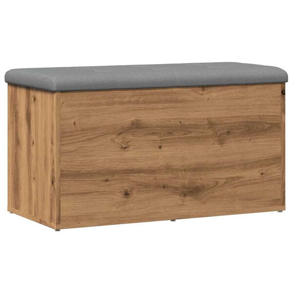 Πάγκος αποθήκευσης vidaXL Artisan Oak 82x42x45 cm Κατασκευασμένο ξύλο