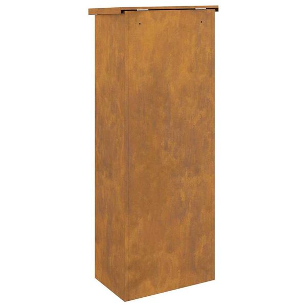 vidaXL Θυρίδα Πακέτων Σκ rusty 44.5 x 29 x 110.5 εκ