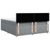 vidaXL &Kappa;&rho;&epsilon;&beta;ά&tau;&iota; Boxspring &mu;&epsilon; &Sigma;&tau;&rho;ώ&mu;&alpha; &Alpha;&nu;&omicron;&iota;&chi;&tau;ό &Gamma;&kappa;&rho;&iota; 200x200 &epsilon;&kappa;. &Upsilon;&phi;&alpha;&sigma;&mu;ά&tau;&iota;&nu;&omicron;