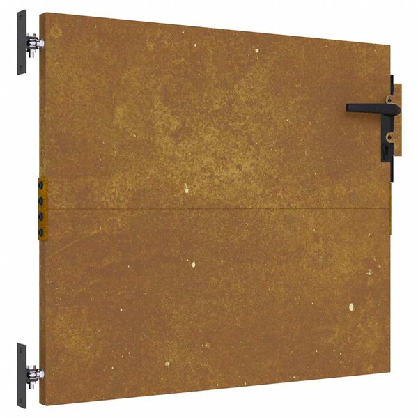 vidaXL &Pi;ό&rho;&tau;&alpha; &Kappa;ή&pi;&omicron;&upsilon; &alpha;&pi;ό &Alpha;&tau;&sigma;ά&lambda;&iota; Corten 85x75 &epsilon;&kappa;.