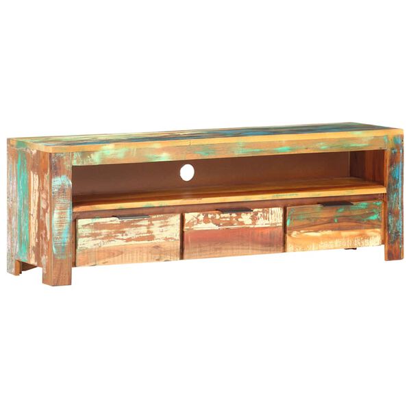 ντουλάπι τηλεόρασης vidaXL 119x30x41 cm Στερεό ανακυκλωμένο ξύλο