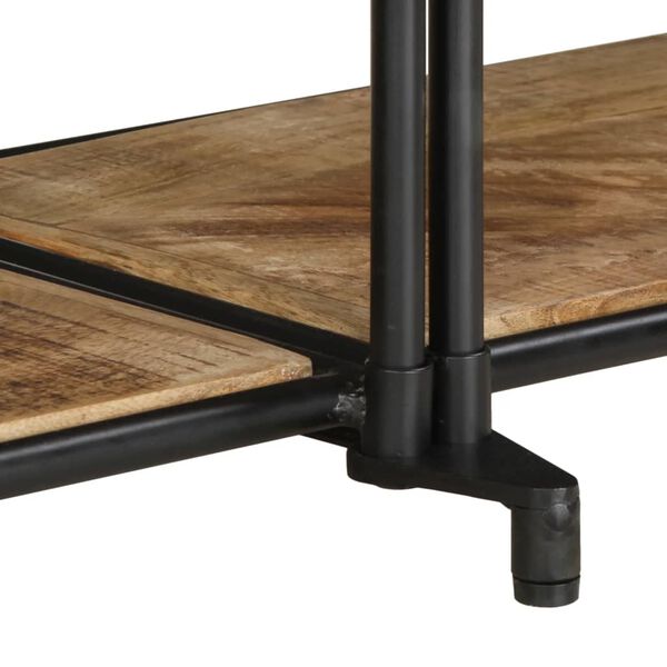 vidaXL Έπιπλο Τηλεόρασης 200x42x40 εκ. Μασίφ Ακατέργ. Ξύλο Μάνγκο