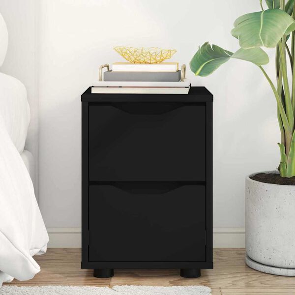 vidaXL &Kappa;&omicron;&mu;&omicron;&delta;ί&nu;&omicron; &mu;&epsilon; &sigma;&upsilon;&rho;&tau;ά&rho;&iota; &Mu;&alpha;ύ&rho;&omicron; 30,5 x 30 x 43 &epsilon;&kappa; &Epsilon;&pi;&epsilon;&xi;&epsilon;&rho;&gamma;&alpha;&sigma;&mu;έ&nu;&omicron; &xi;ύ&lambda;&omicron;