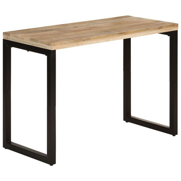 vidaXL Τραπεζαρία 110 x 50 x 76 εκ. από Μασίφ Ξύλο Μάνγκο
