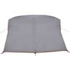 vidaXL Σκηνή Camping Γκρι και πορτοκαλί 275 x 230 x 140 εκ.