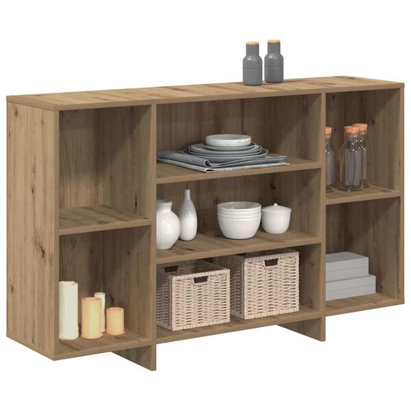 vidaXL &Pi;&lambda;&alpha;ϊ&nu;ό &gamma;&rho;&alpha;&phi;&epsilon;ί&omicron; Artisan Oak 120 x 30 x 75 &epsilon;&kappa; &Epsilon;&pi;&epsilon;&xi;&epsilon;&rho;&gamma;&alpha;&sigma;&mu;έ&nu;&omicron; &xi;ύ&lambda;&omicron;
