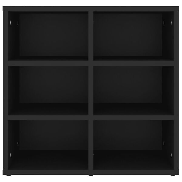 vidaXL Παπουτσοθήκες 2 τεμ. Μαύρες 52,5 x 30 x 50 εκ.